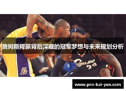 詹姆斯降薪背后深藏的冠军梦想与未来规划分析